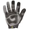 Ironclad Performance Wear Leather Palm Gloves, Straight Thumb, Black, L, 1 PR GUG-04-L - alternate 2